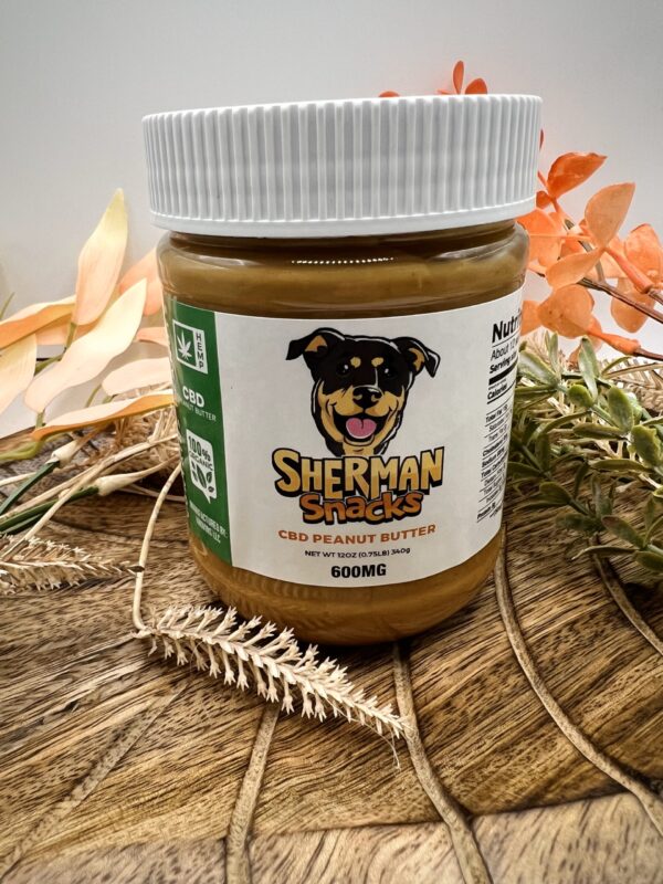 Sherman Snacks CBD Peanut Butter Front – What's Your Treat