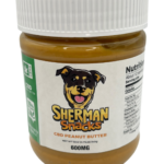 Sherman Snacks CBD Peanut Butter Front – What's Your Treat Back Image: Sherman Snacks CBD Peanut Butter Front – What's Your Treat Back Image: