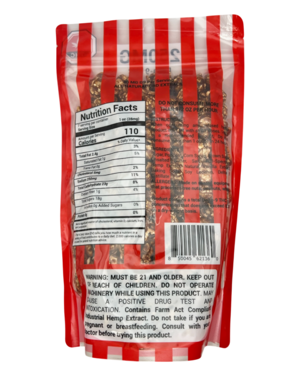 Delta 9 Chocolate Popcorn Back – What's Your Treat