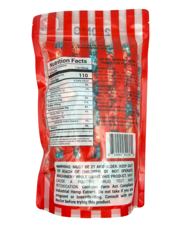 Delta 9 Cotton Candy Popcorn Back – What's Your Treat