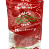 Delta 9 Strawberry Gummies Front- What's Your Treat