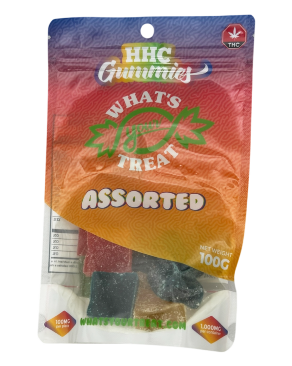 HHC Assorted Gummies Front- What's Your Treat