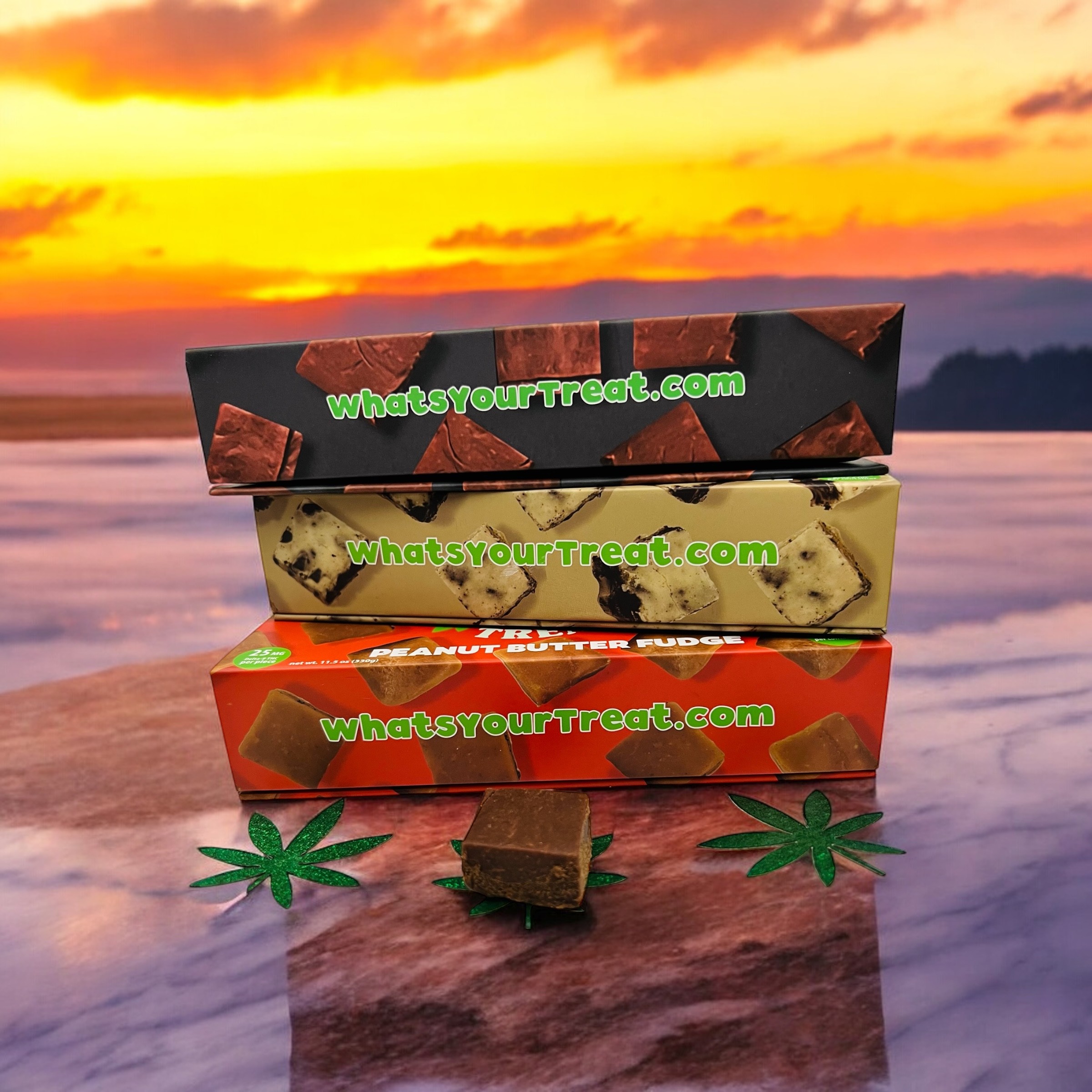 assorted delta 9 fudge