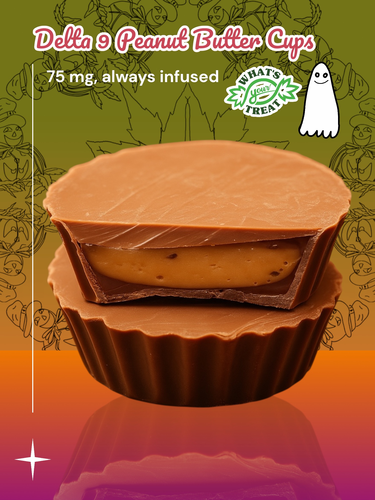 delta 9 peanut butter cups