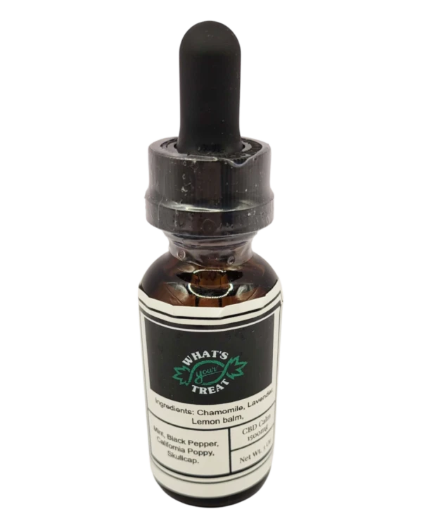 CBD Calm Tincture Front – What's Your Treat