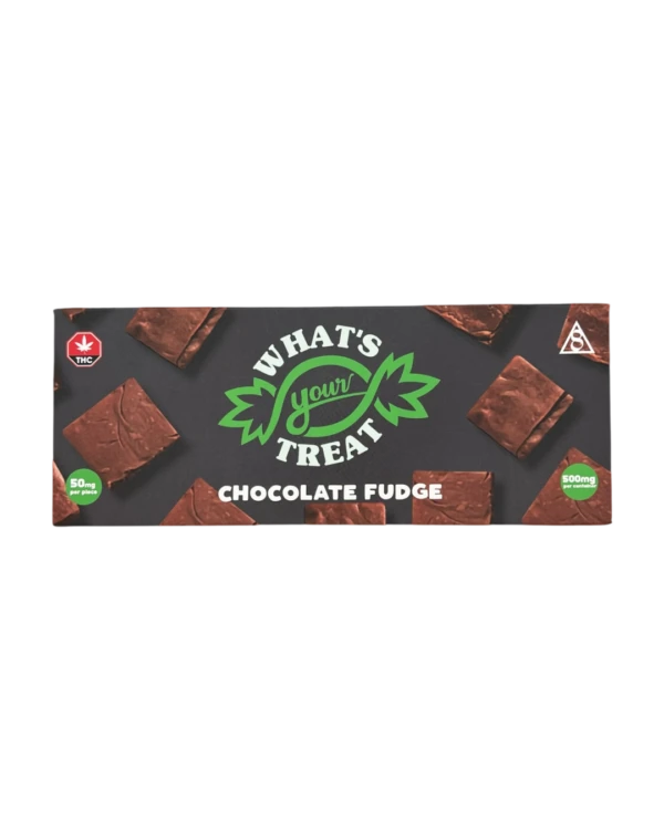 Delta 9 Chocolate Fudge Front- What's Your Treat