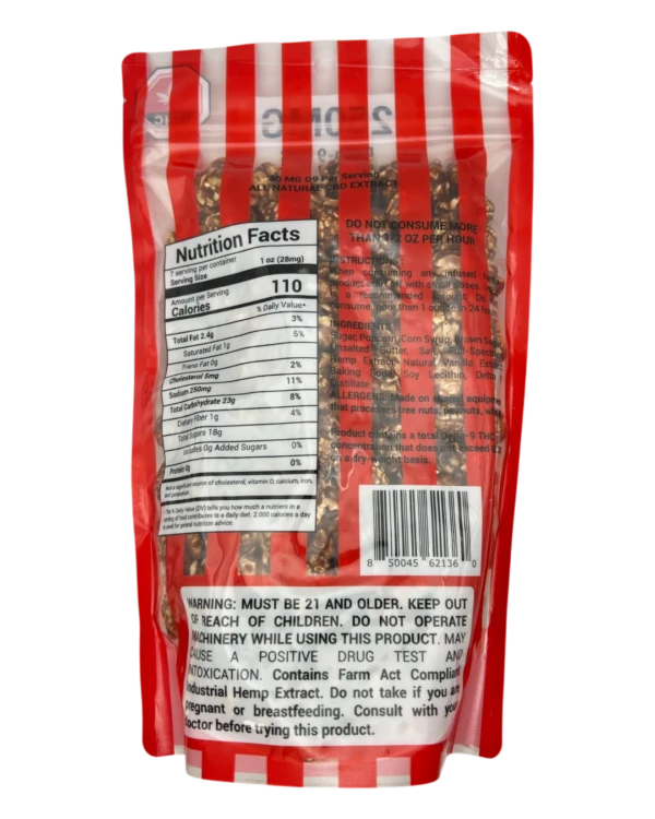 Delta 9 Chocolate Popcorn Back – What's Your Treat