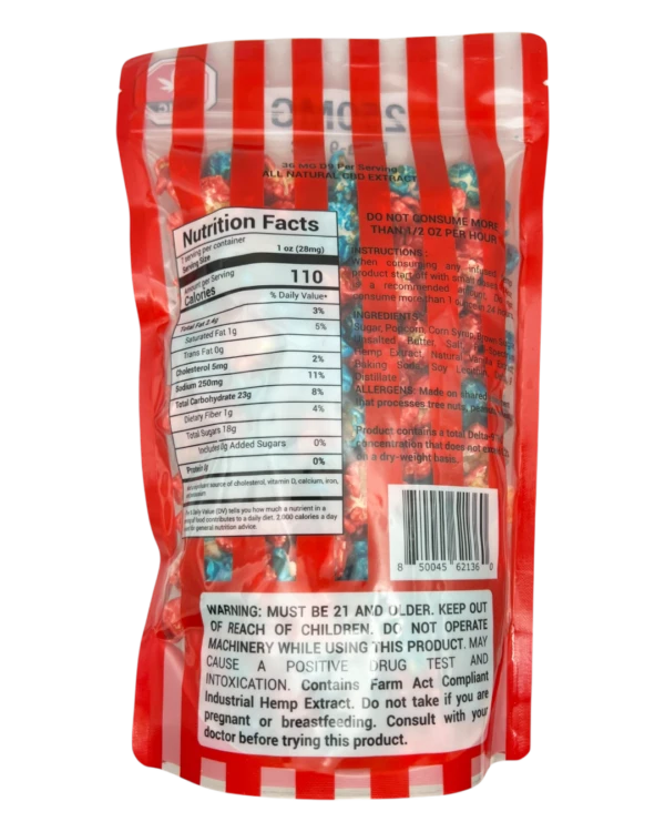 Delta 9 Cotton Candy Popcorn Back – What's Your Treat