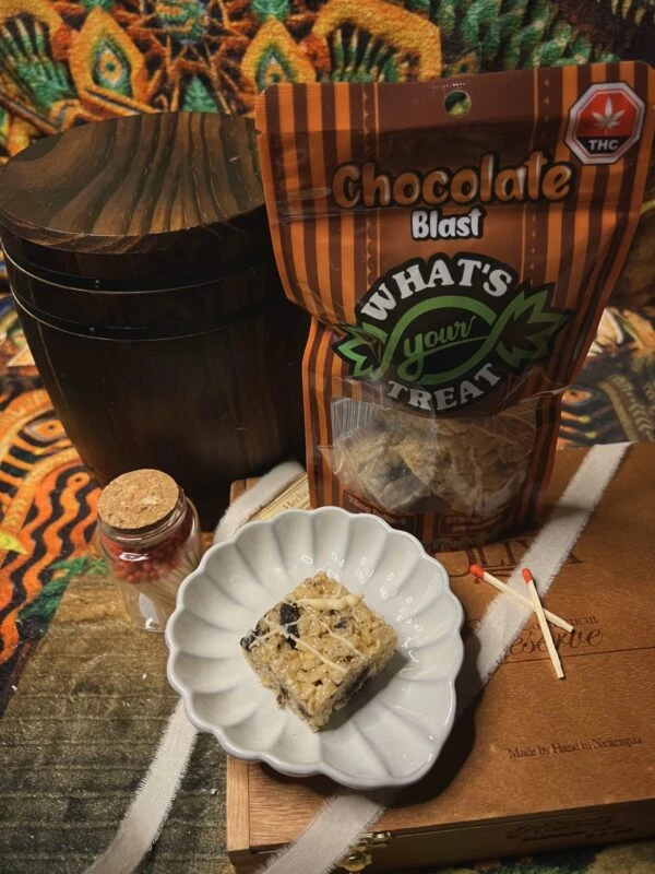 Chocolate Blast Delta 9 Rice Crispies – What's Your Treat